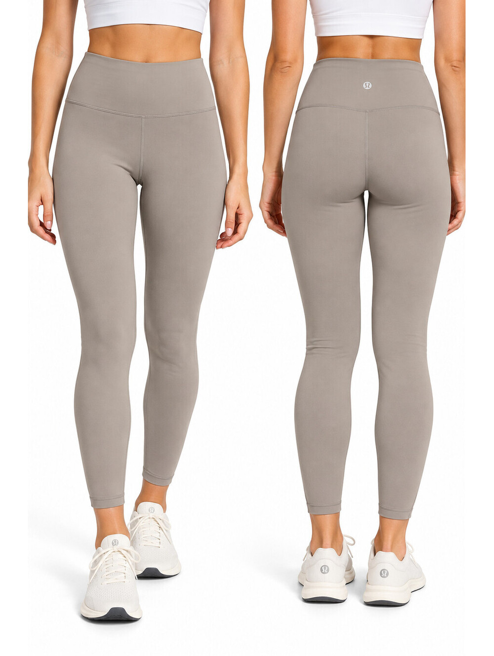 Lululemon Align Pant II 25" Dark Chrome Size 2 High Rise Leggings